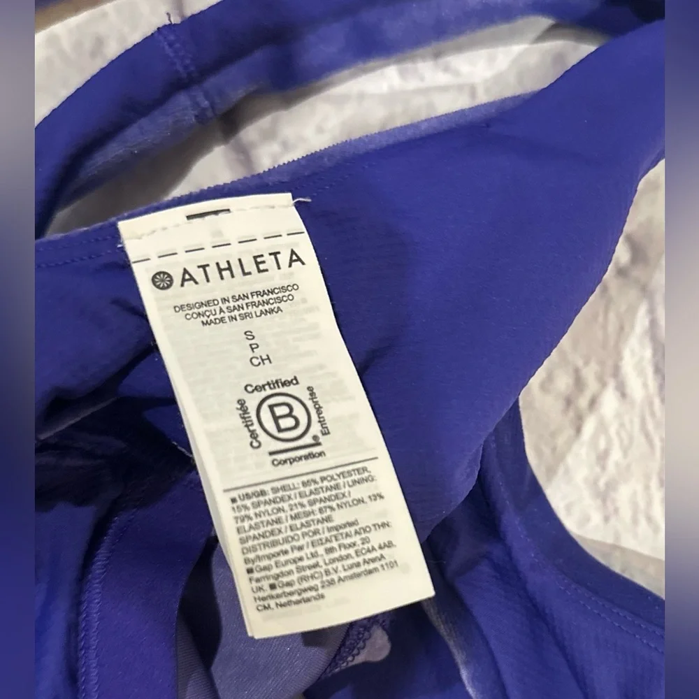 Athleta Elation Velvet Tight|S paired with Velvet Cut-Out Crop D-DD in Small - Picture 10 of 11